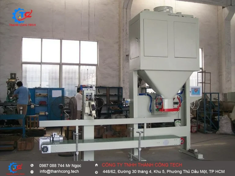 Các bước vận hành máy cân và đóng gói tự động