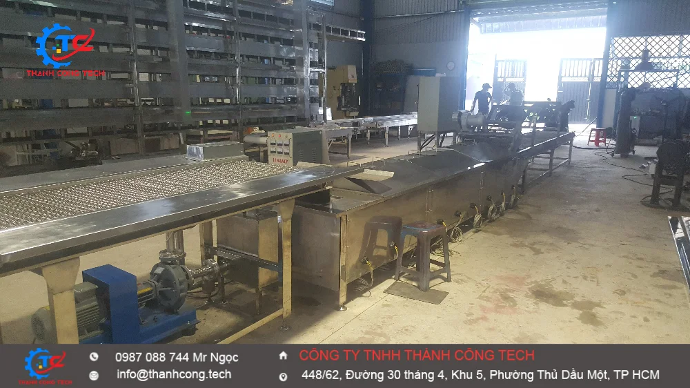 Băng tải lò nướng bánh