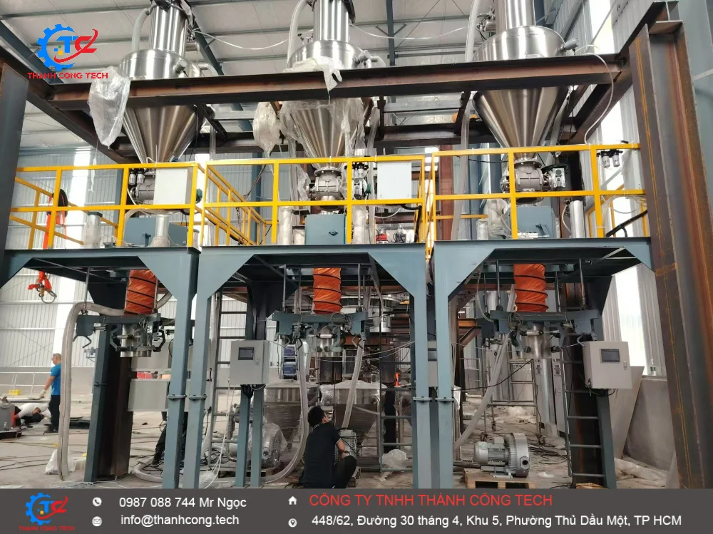 Hệ thống cân đóng bao tự động