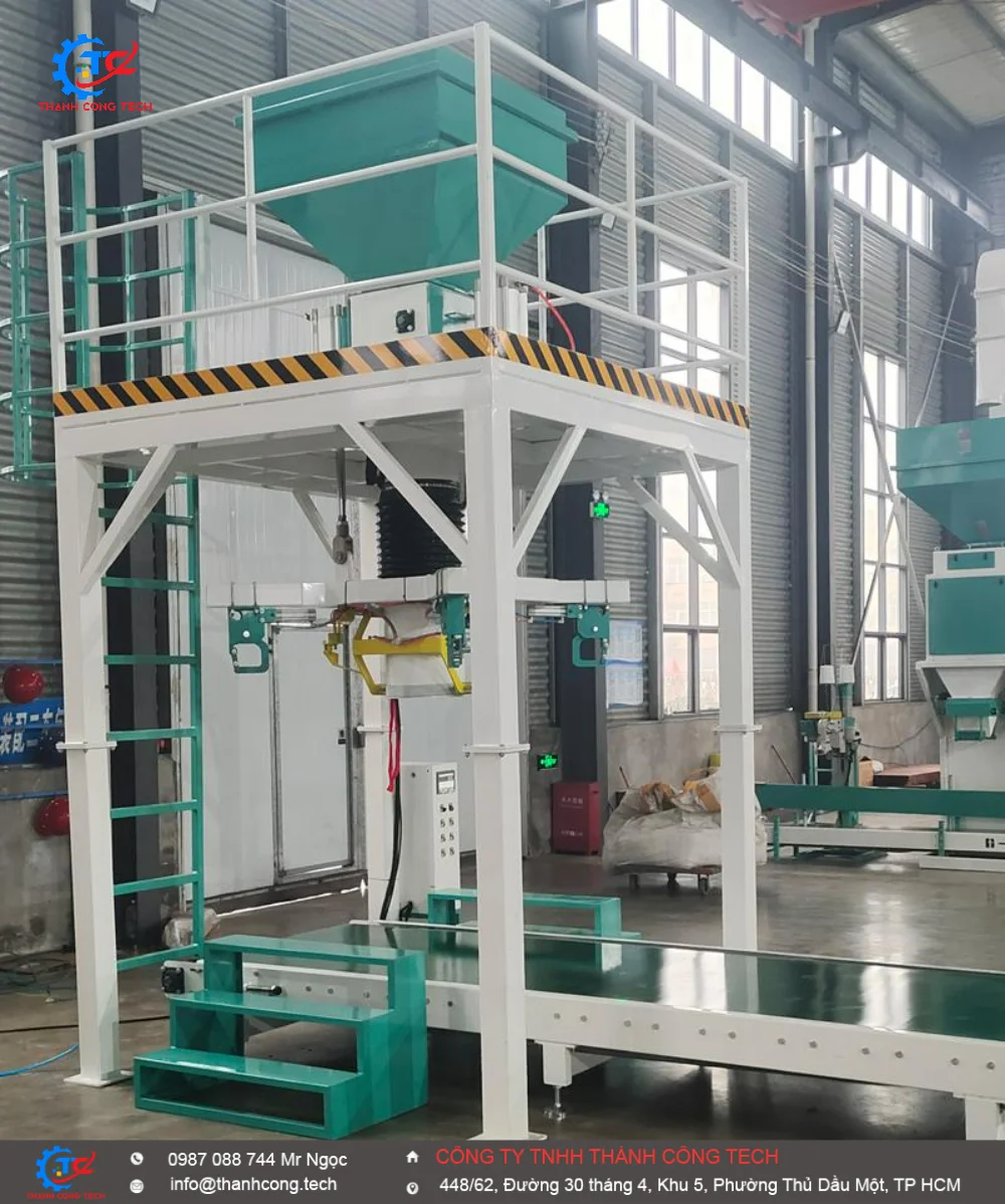 Máy Cân Đóng Bao Lúa Tự Động