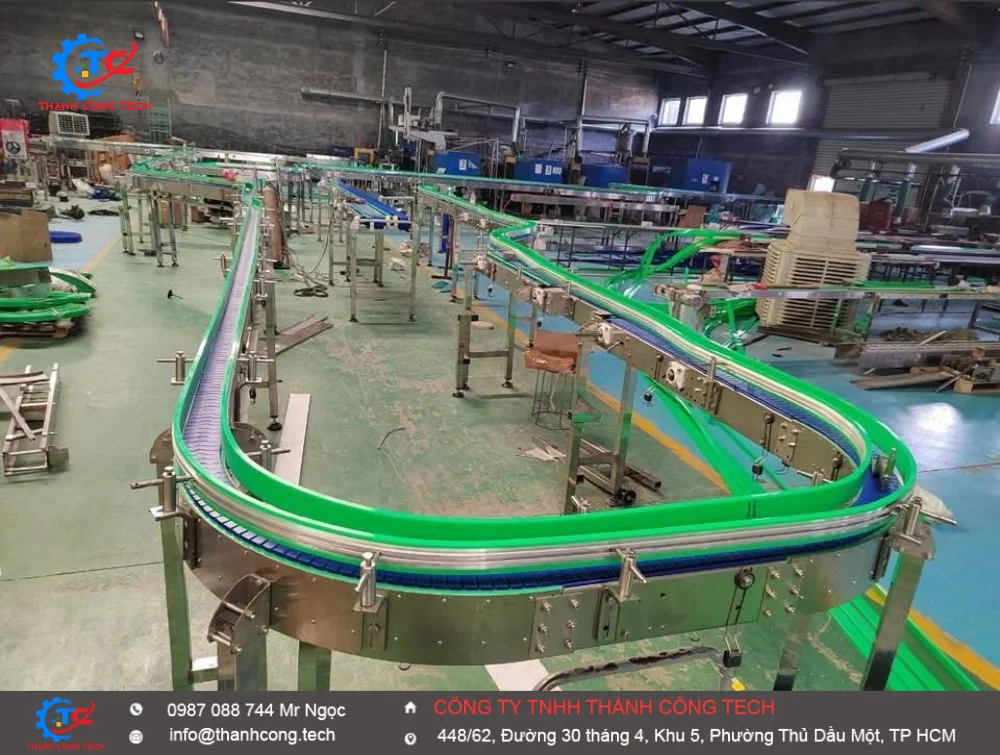 Băng tải bình nước 20L