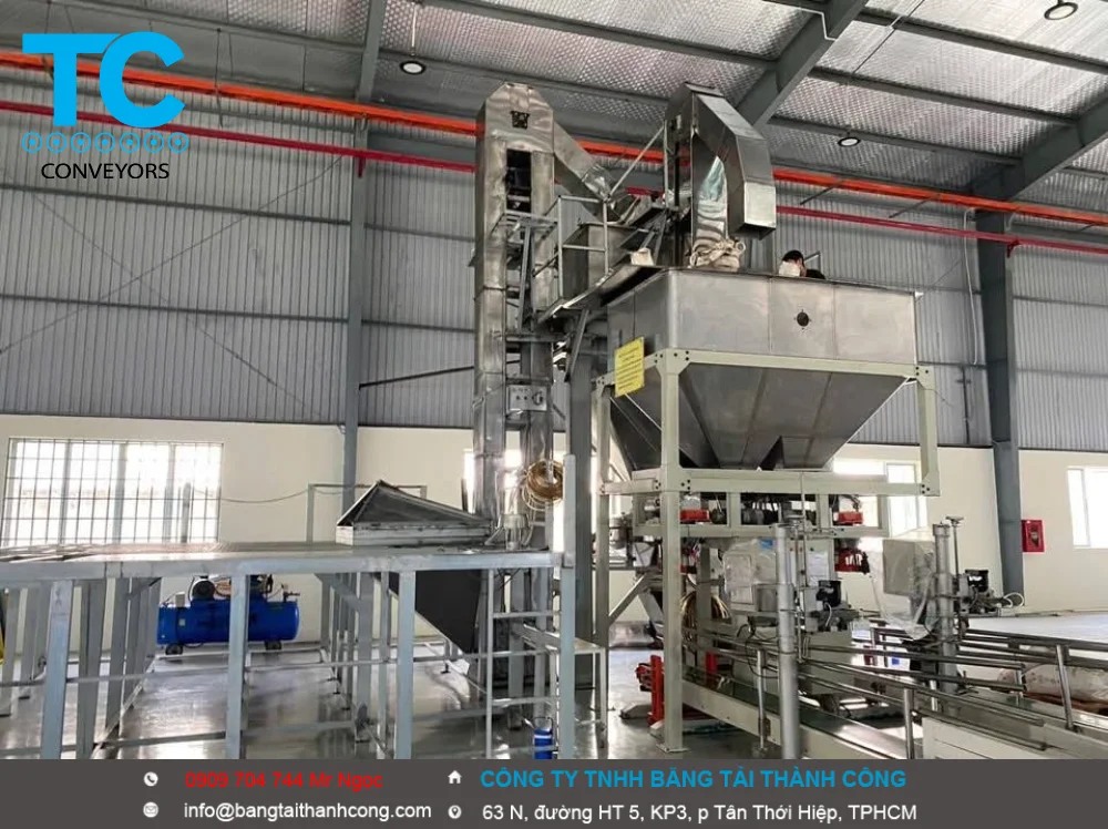 Băng tải đóng gói tự động