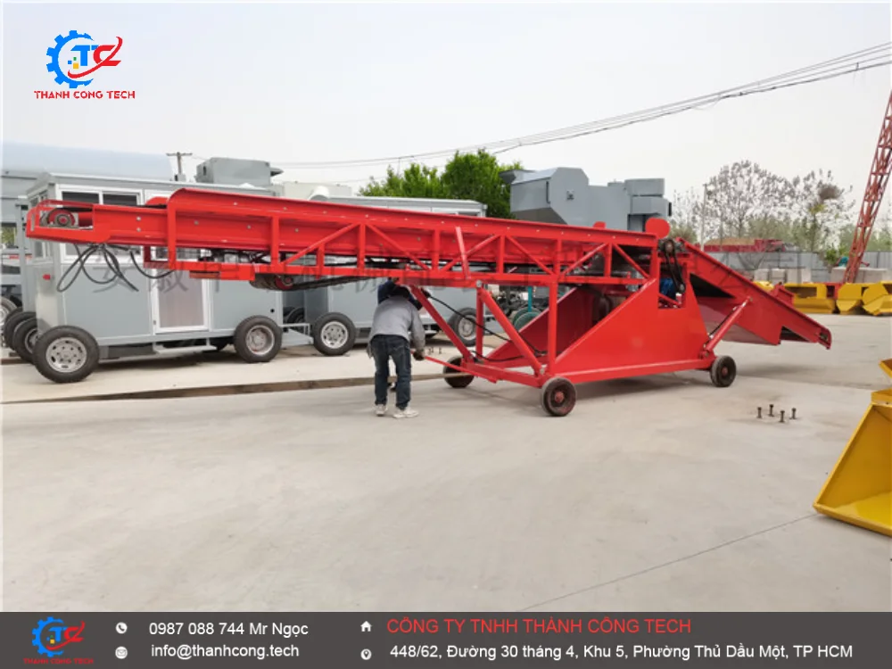 Băng tải chuyển kiện hàng